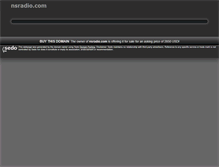 Tablet Screenshot of nsradio.com
